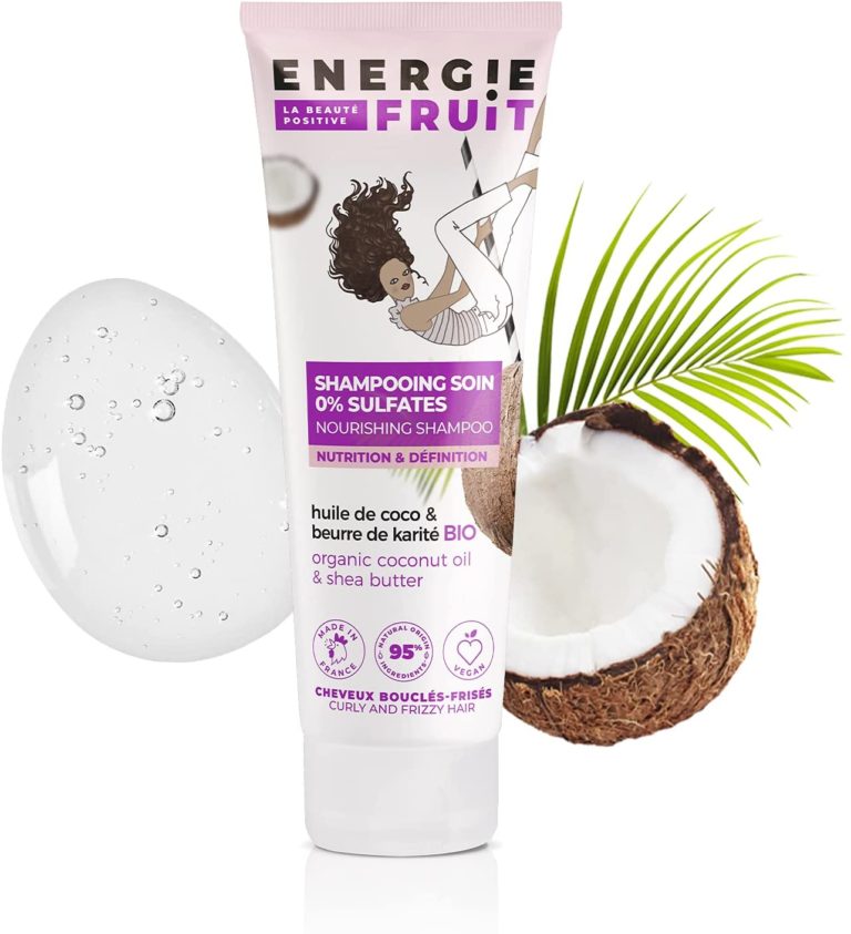 ENERGIE FRUIT SHAMPOOING SANS SULFATES COCO ET BEURRE DE KARITÉ BIO