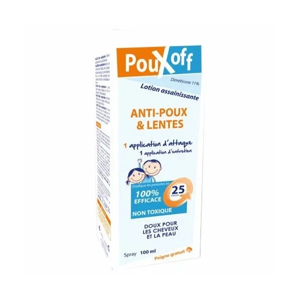 XEN POUXOFF ENFANT ANTI POUX SPRAY 100ML
