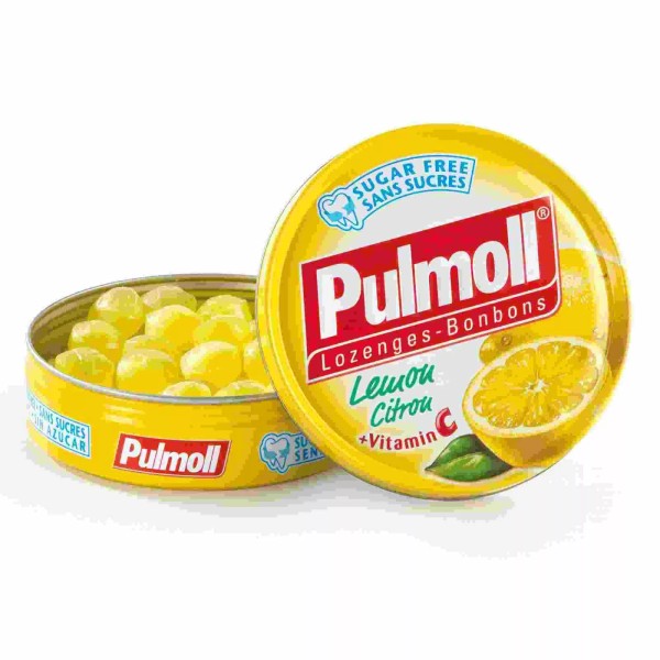 PUMMOLL CITRON PASTILLES SANS SUCRES 45 G