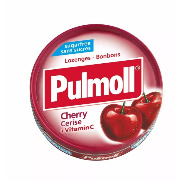 PULMOLL PASTILLES CERISE PASTILLES SANS SUCRES 45GR