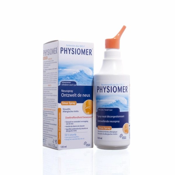 PHYSIOMER HYGIENE NASALE DECONGESTIONNANT HYPERTONIQUE 135ML