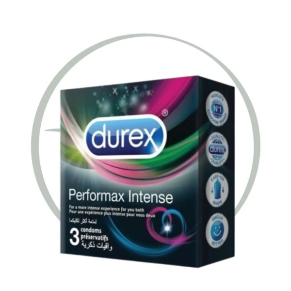 DUREX PRÉSERVATIF PERFORMAX INTENSE B/3