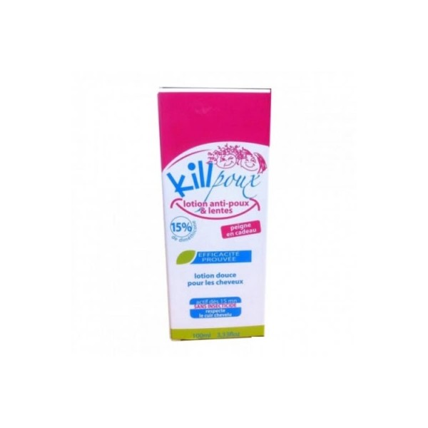 KILLPOUX LOTION ANTI-POUX ET LENTES 100ML