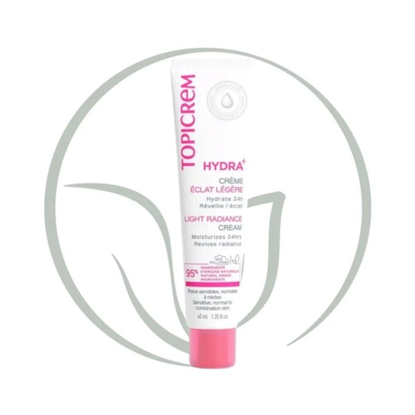 TOPICREM HYDRA+ CREME HYDRATANTE LEGERE VISAGE 40ML