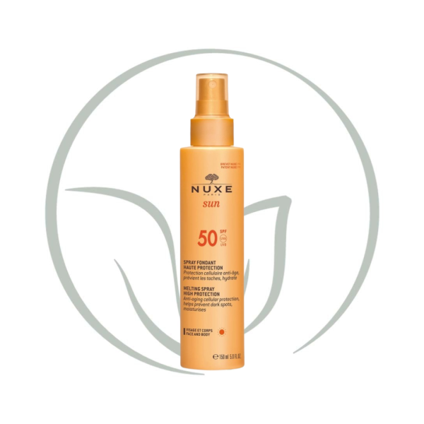 NUXE SUN SPRAY FONDANT VISAGE ET CORPS SPF 50 150 ML