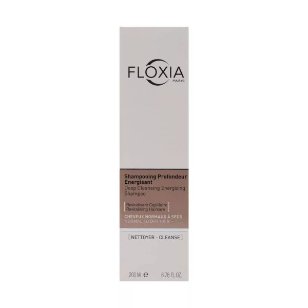 FLOXIA SHAMPOING PROFONDEUR ENERGISANT CHEVEUX NORMAUX A SECS 200ML