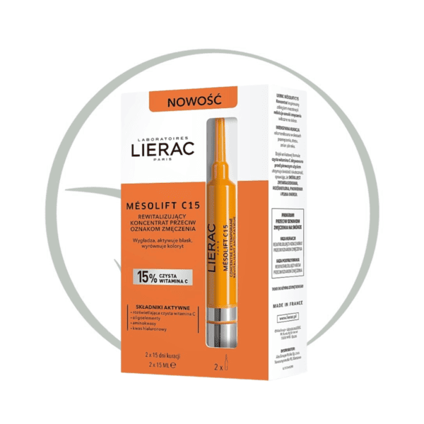 LIERAC CREME C15 CONCENTRE EXTEMPORANE MESOLIFT 2X15ML