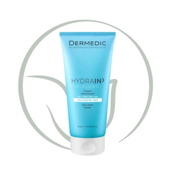 DERMEDIC HYDRAIN3 GEL CREME NETTOYANT 200ML