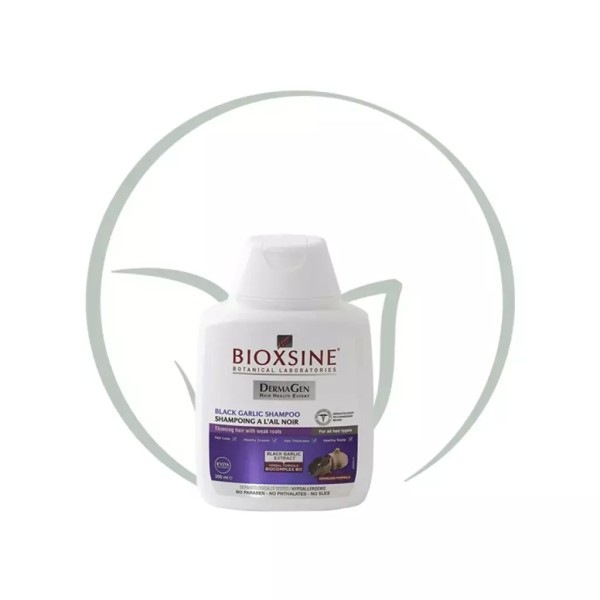 BIOXSINE SHAMPOOING VEGETAL A L'AIL NOIR 300ML