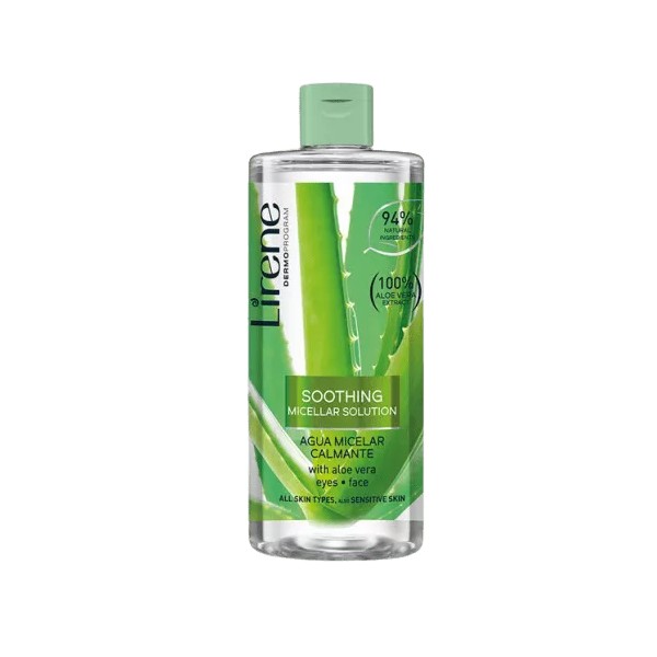 LIRENE EAU MICELLAIRE APAISANTE A L'ALOES 400ML