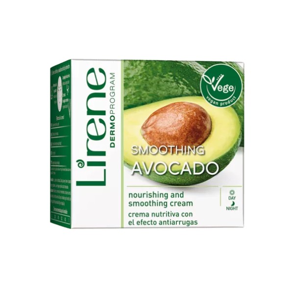 LIRENE CRÈME LISSANTE NOURRISSANTE À L’AVOCAT 50ML
