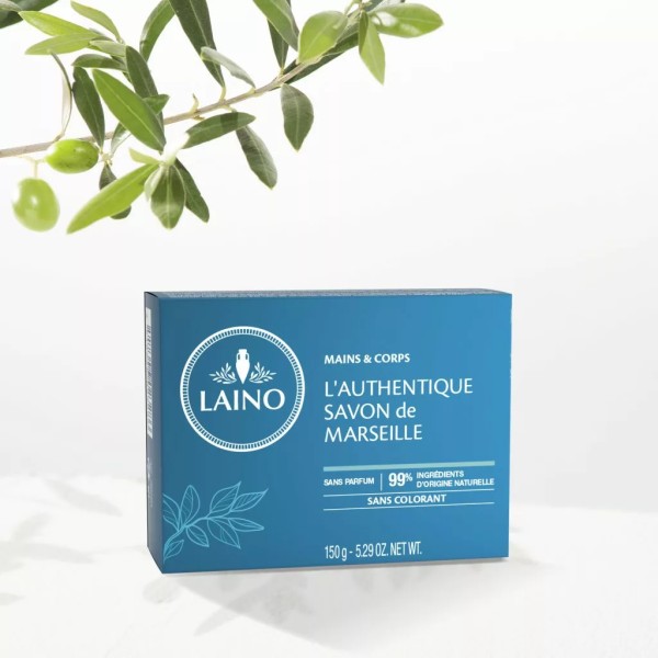 LAINO L’AUTHENTIQUE SAVON DE  MARSEILLE