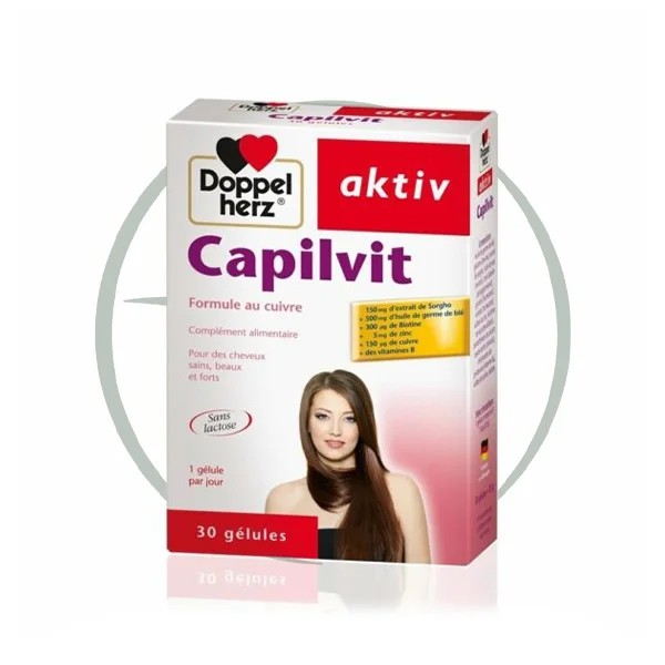 DOPPELHERZ AKTIV CAPILVIT 30 GELULES