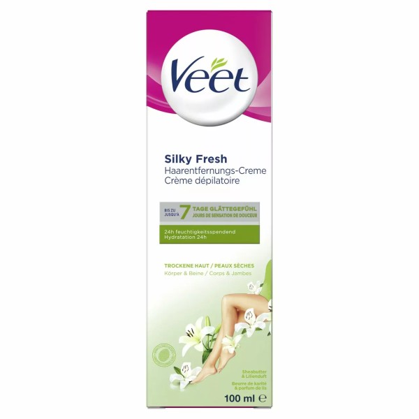 VEET SILKY FRESH PEAUX SECHES 100ML