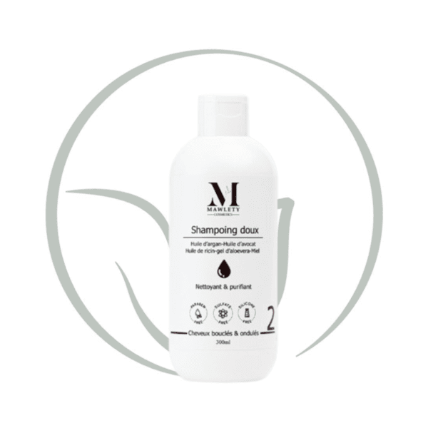 MAWLETY SHAMPOING POUR CHEVEUX BOUCLES ET ONDULES 300ML