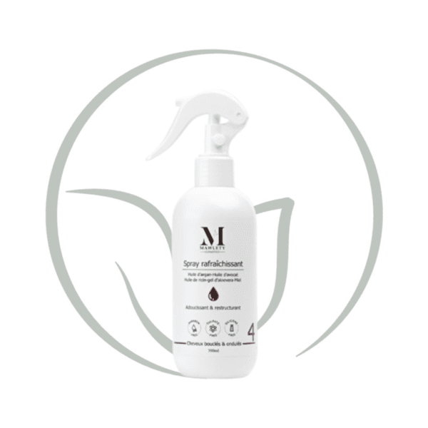 MAWLETY SPRAY COIFFANTE POUR CHEVEUX BOUCLES ET ONDULES 300ML