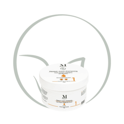 MAWLETY MASQUE AVANT SHAMPOING POUR CHEVEUX SECS ET ABIMÉS 300G