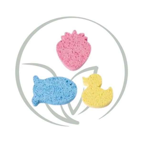 WEE BABY EPONGE DE BAIN CELLULOSIQUE NATURELLE 915