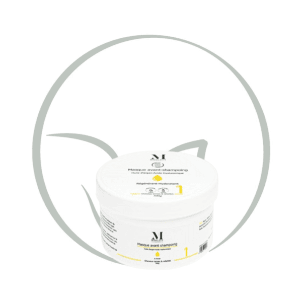 MAWLETY MASQUE AVANT SHAMPOING POUR CHEVEUX TERNES ET REBELLES 300G