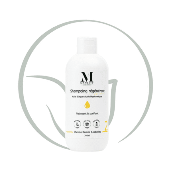 MAWLETY SHAMPOING REGENERANT POUR CHEVEUX TERNES ET REBELLES 300ML