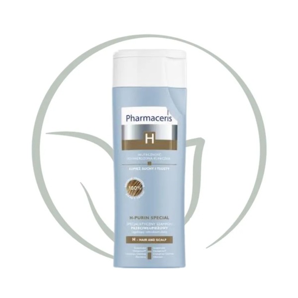 PHARMACERIS SHAMPOOING ANTIPELLICULAIRE H-PURIN 250ML