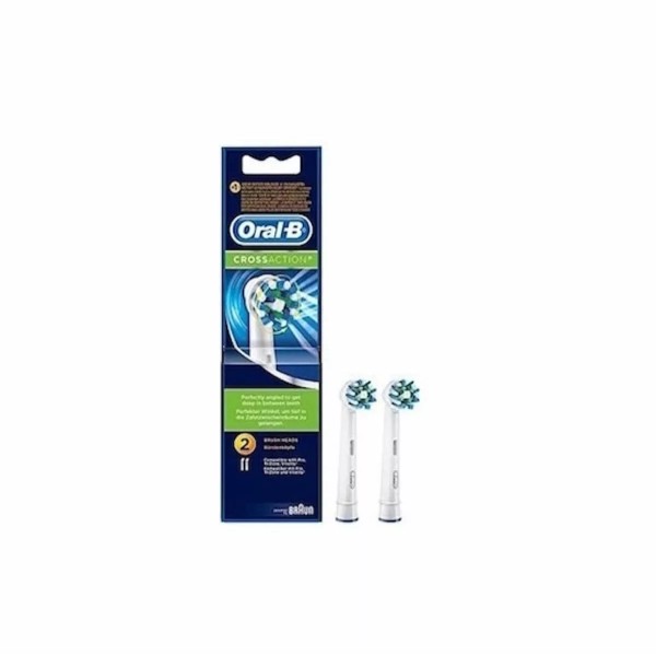 ORAL-B 2 BROSSETTES CROSS ACTION 2 EB50