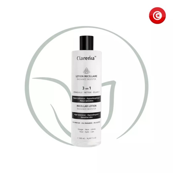 CLARENIA LOTION MICELLAIRE RADIANCE BOOSTER 3EN1 200ML