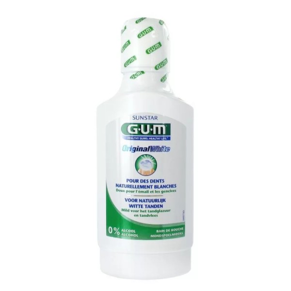 GUM BAIN DE BOUCHE ORIGINAL WHITE 300ML
