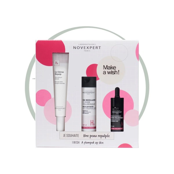 NOVEXPERT COFFRET CREME REPULP+EAU MICELLAIRE 50ML+SERUM A L'ACIDE HYALU 10ML