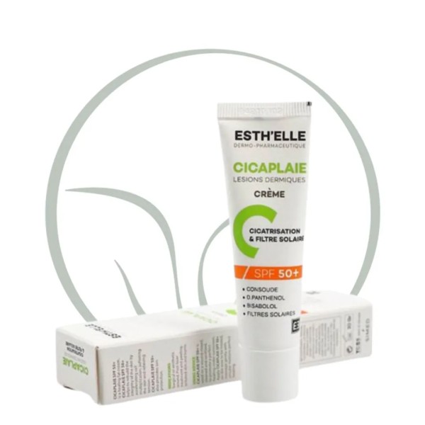 ESTH'ELLE CICAPLAIE CREME CICATRISANTE SPF50+ 20G