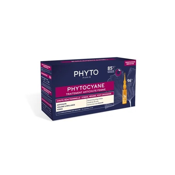 PHYTOCYANE TRAITEMENT ANTI-CHUTE REACTIONNELLE FEMME
