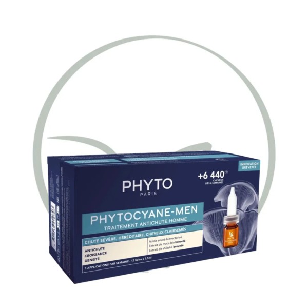 PHYTO PHYTOCYANE MEN TRAITEMENT ANTI-CHUTE HOMME