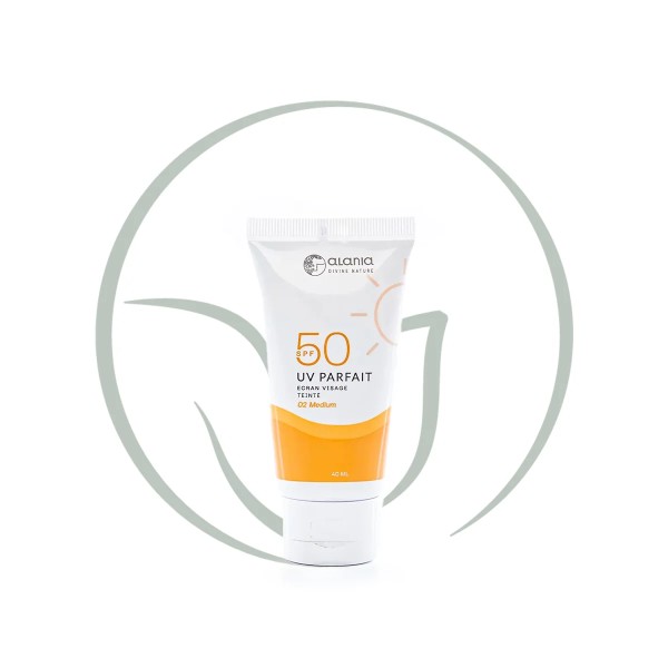 ALANIA UV PARFAIT ECRAN SOLAIRE VISAGE TEINTE 02 MEDIUM 40ML