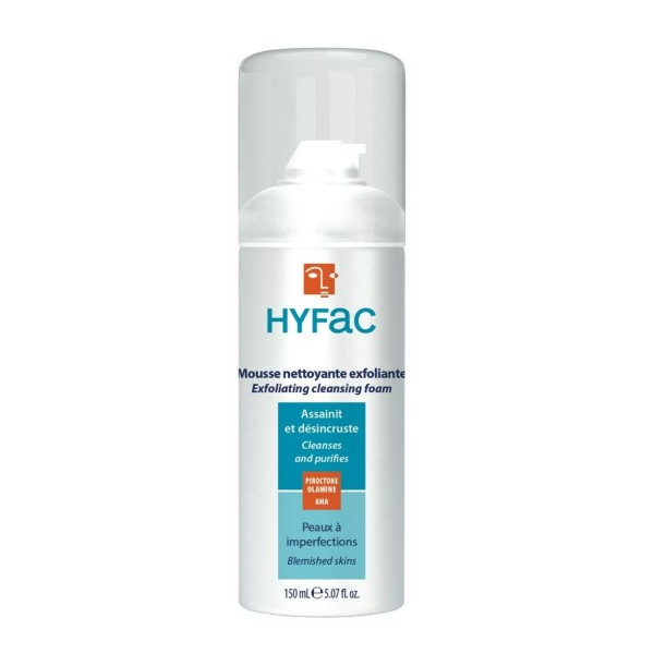 HYFAC MOUSSE NETTOYANTE EXFOLIANTE 150ML