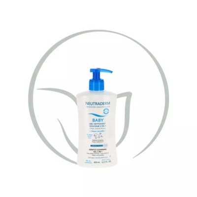 NEUTRADERM BABY GEL NETTOYANT DOUCEUR 3 EN 1 400ML