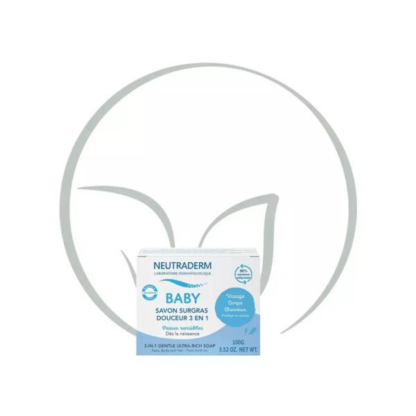 NEUTRADERM BABY SAVON SURGRAS DOUCEUR 3EN1 100GR