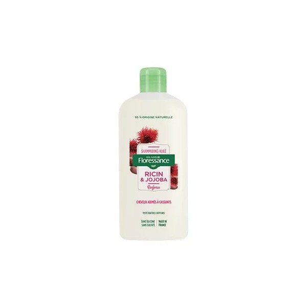 FLORESSANCE SHAMPOING HUILE RICIN JOJOBA- 500ML