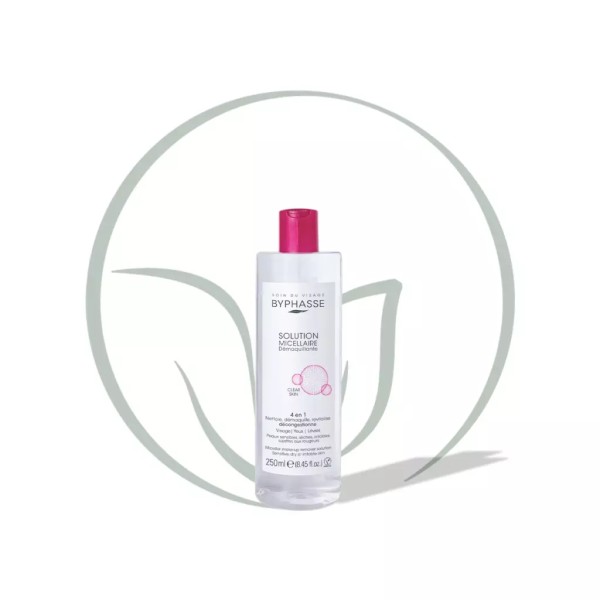 BYPHASSE SOLUTION MICELLAIRE DÉMAQUILLANTE 250ML