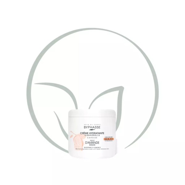 BYPHASSE CREME HYDRA CORPS A L'AMANDE DOUCE 500 ML