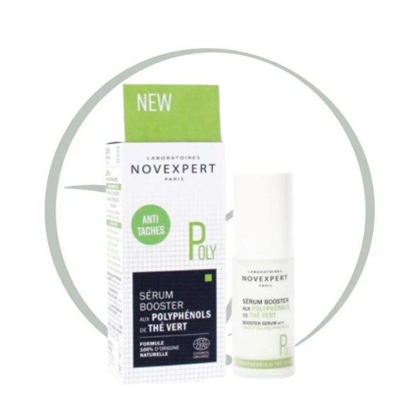 NOVEXPERT SERUM BOOSTER ANTI TACHES AUX POLYPHENOLS DE THE VERT 30ML