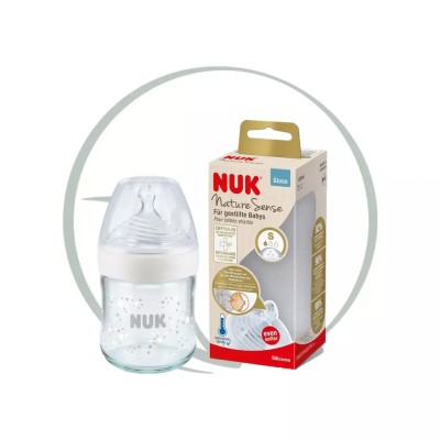 NUK BIBERON NATURE SENSE VERRE 120ML