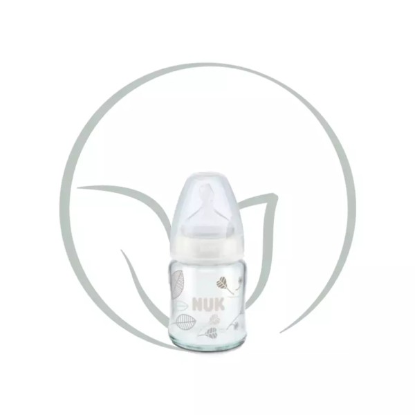 NUK BIBERON FIRST CHOICE LARGE 0-6M VERRE 120 ML