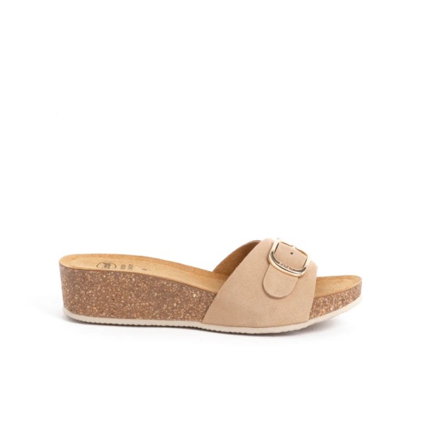 SCHOLL RAPALLO BUCKLE BEIGE
