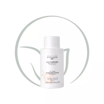 BYPHASSE LAIT CORPOREL NUTRITIF A L’HUILE D’AMANDE DOUCE 500ML