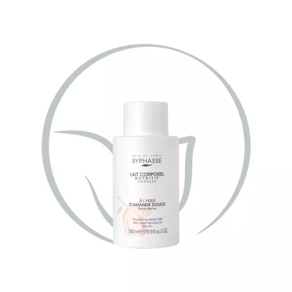 BYPHASSE LAIT CORPOREL NUTRITIF A L’HUILE D’AMANDE DOUCE 500ML