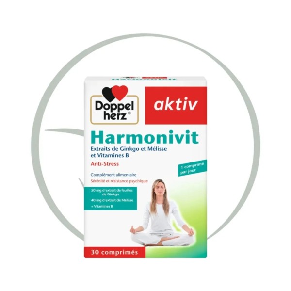 DOPPELHERZ AKTIV HARMONIVIT 30 COMPRIMES