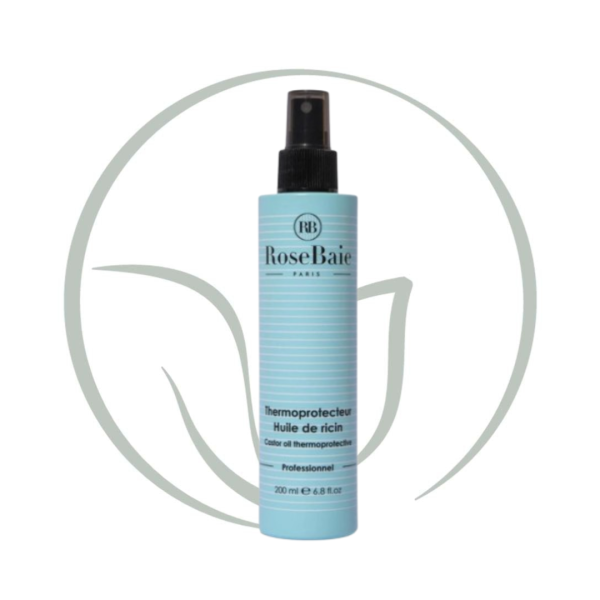 ROSEBAIE THERMO PROTECTEUR HUILE DE RICIN X KERATINE 200ML