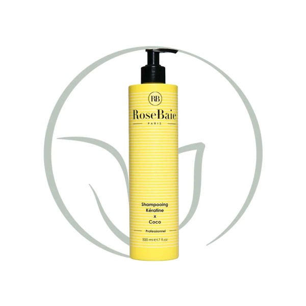 ROSEBAIE SHAMPOOING HUILE DE NOIX DE COCO X KERATINE 500ML