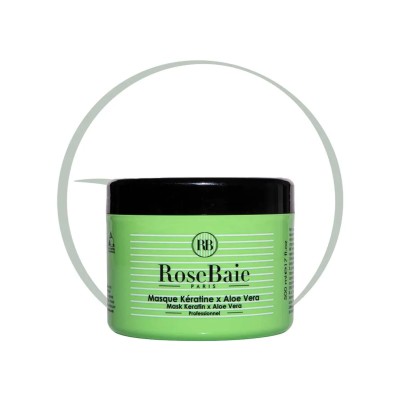 ROSEBAIE MASQUE ALOE VERA X KÉRATINE 500ML