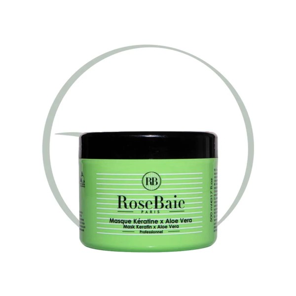 ROSEBAIE MASQUE ALOE VERA X KÉRATINE 500ML